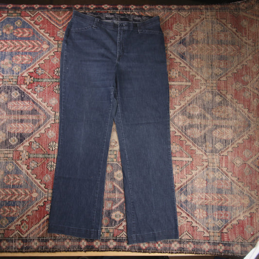 Lee W36 L31 Relaxed Fit Tapered Leg Blue Denim Jeans