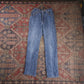 Lee W24 L27 Straight Leg Relaxed Fit Blue Denim Jeans