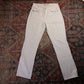 Levi's 505 W30 L30 Straight Leg Regular Fit White Denim Jeans