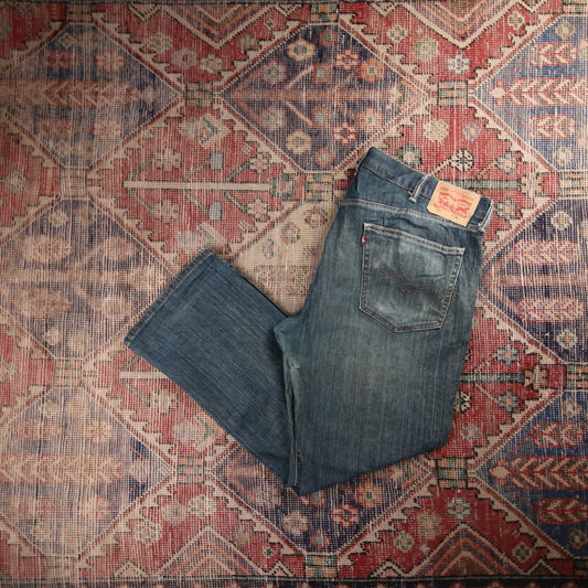 Levi's 559 Red Tab W40 L29 Straight Leg Relaxed Fit Blue Denim Jeans