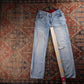 Levi's 514 Red Tab W26 L29 Straight Leg Blue Denim Jeans