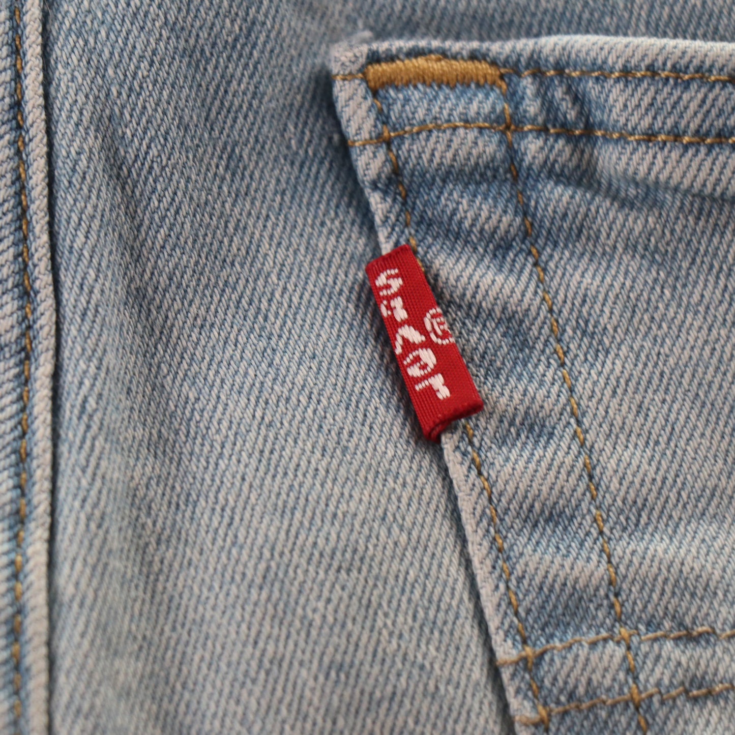 Levi's 501 Red Tab W30 L30 Original Fit Blue Denim Jeans