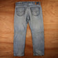 Levi's 505 Red Tab W38 L30 Straight Leg Regular Fit Classic Ripped Style Blue De
