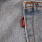 Levi's 505 Red Tab W42 L29 Straight Leg Regular Fit Blue Denim Jeans