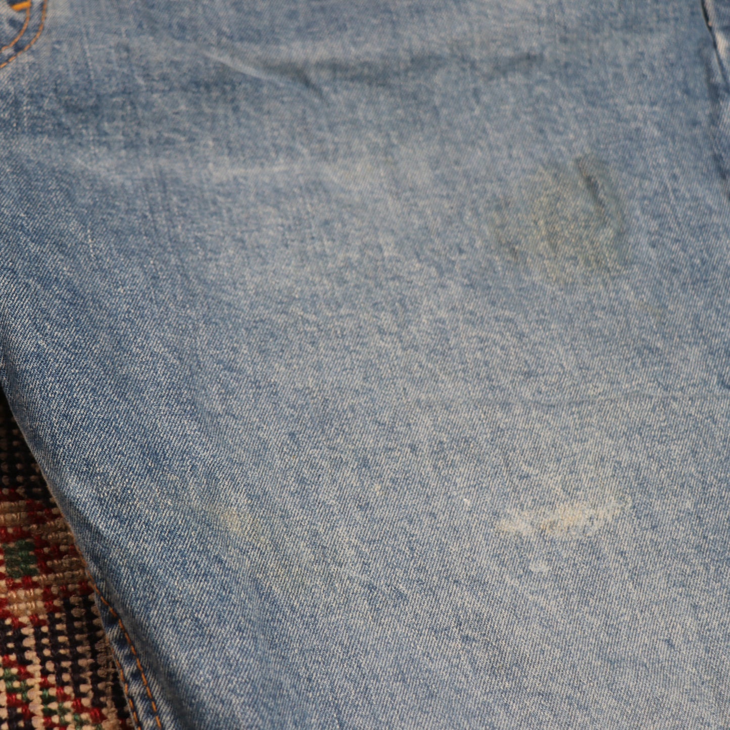 Levi's 505 W40 L29 Straight Leg Regular Fit Blue Denim Jeans