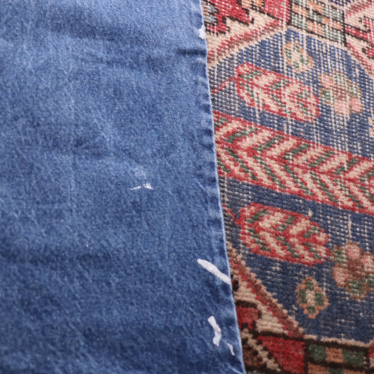 Levi's 517 W32 L36 Bootcut Slim Fit Blue Denim Jeans