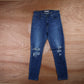 Levi's 721 Red Tab W28 L27 Skinny Blue Denim Jeans