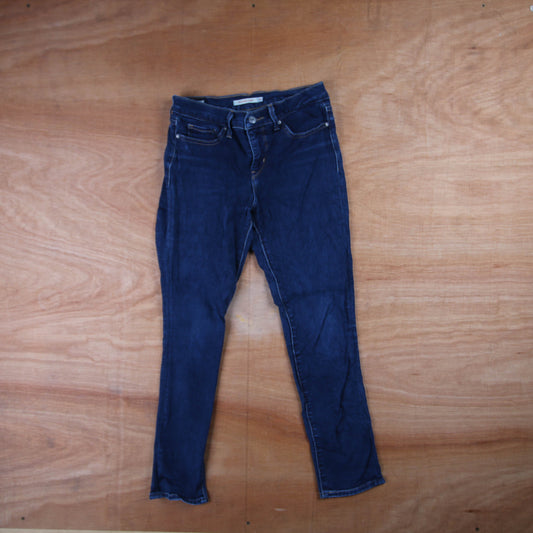 Levi's 311 Red Tab W28 L25 Skinny Blue Denim Jeans