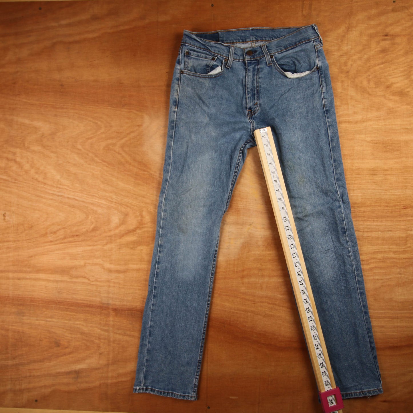 Levi's Red Tab W30 L30 Straight Leg Blue Denim Jeans