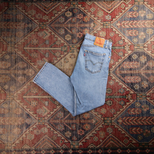 Levi's 511 Red Tab W30 L28 Slim Fit Blue Denim Jeans