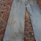 Wrangler W36 L31 Straight Leg Relaxed Fit Blue Denim Jeans