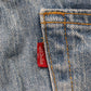 Levi's 75 Red Tab W38 L33 Bootcut Blue Denim Jeans