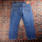 Levi's 505 Red Tab W34 L28 Straight Leg Regular Fit Blue Denim Jeans