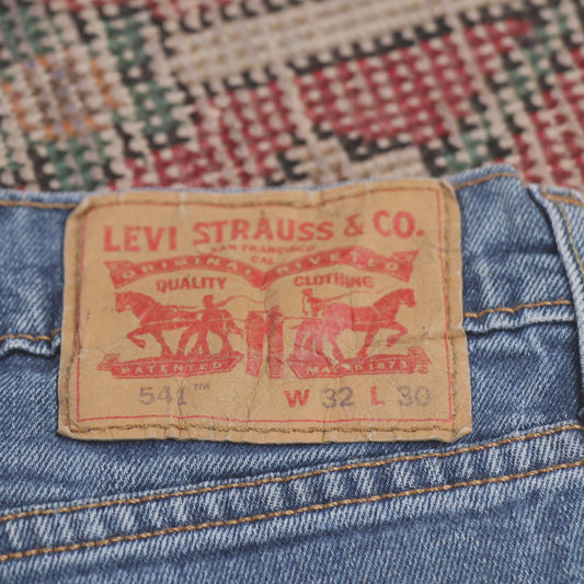Levi's 541 W32 L28 Tapered Leg Blue Denim Jeans
