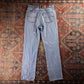 Levi's 705 Orange Tab W28 L30 Straight Leg Blue Denim Jeans
