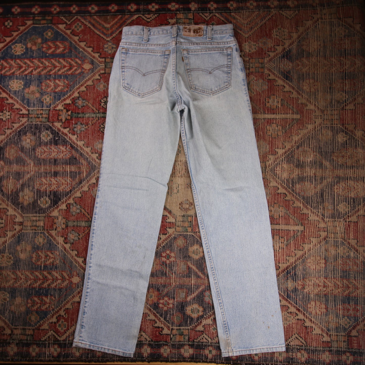 Levi's Orange Tab W30 L31 Tapered Leg Loose Fit Blue Denim Jeans