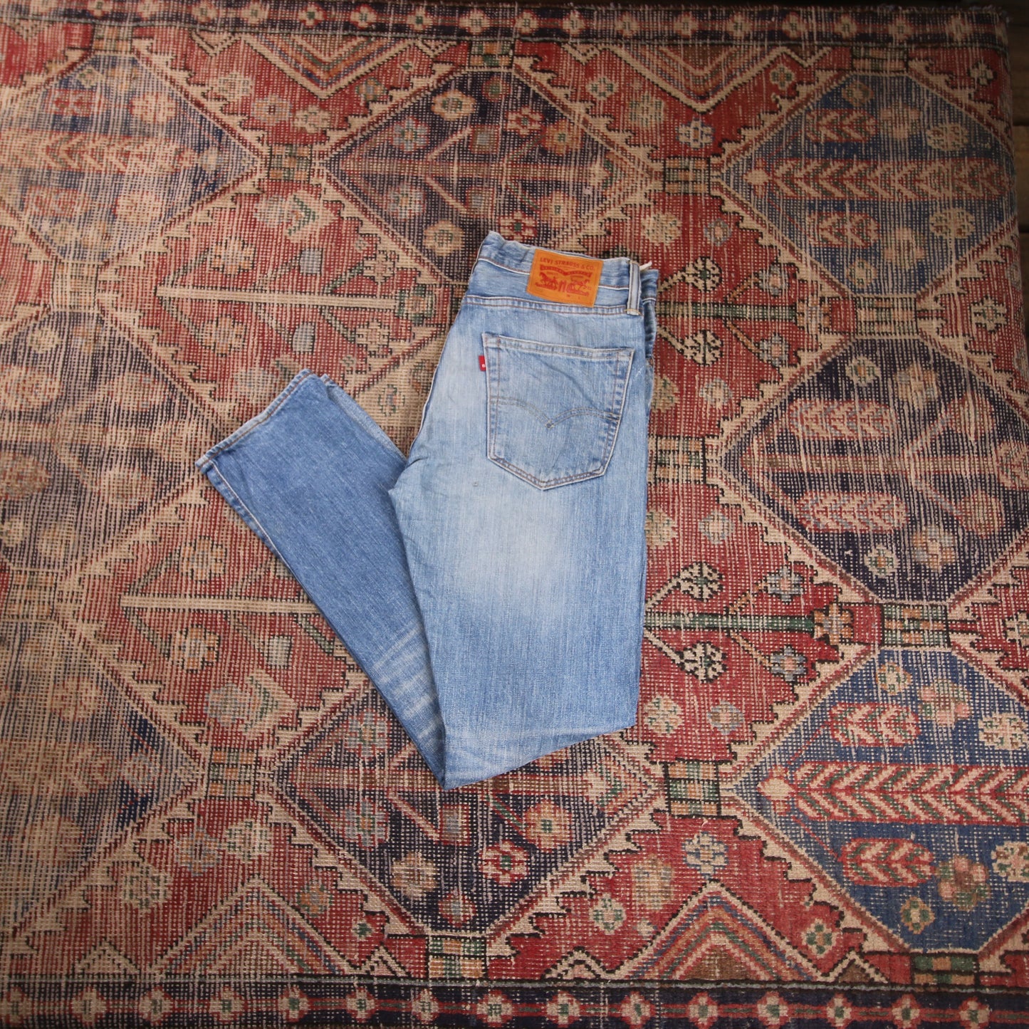 Levi's 508 W32 L31 Tapered Leg Regular Fit Blue Denim Jeans