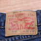 Levi's 505 Red Tab W30 L31 Straight Leg Regular Fit Blue Denim Jeans
