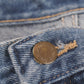 Unbranded W40 L30 Straight Leg Relaxed Fit Blue Denim Jeans