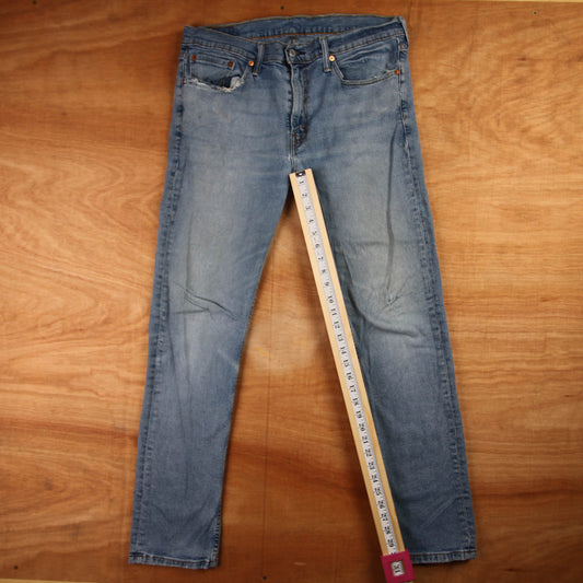 Levi's 511 Red Tab W36 L31 Slim Fit Blue Denim Jeans