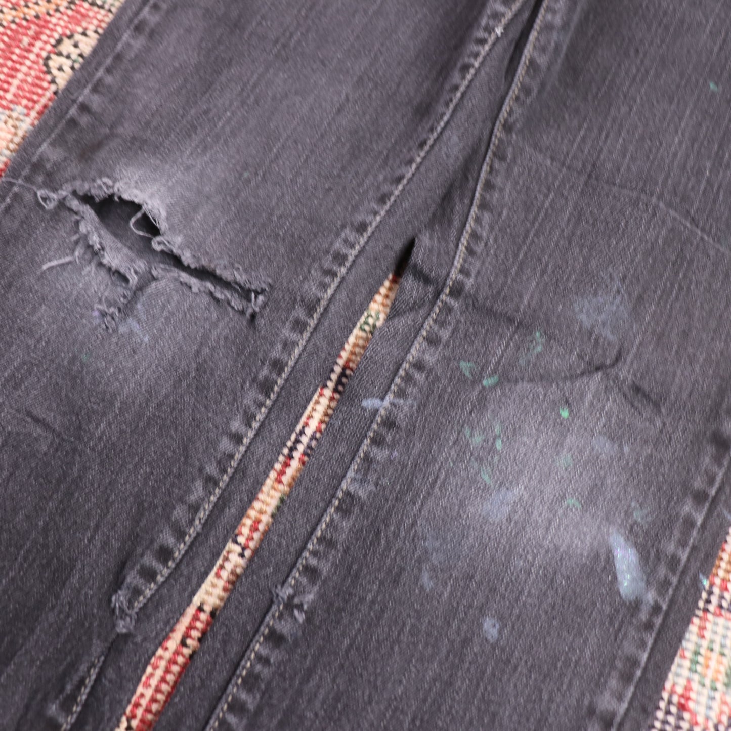 Levi's 510 W29 L29 Skinny Classic Ripped Style Black Denim Jeans