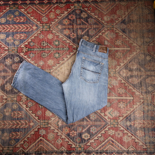 Lee W36 L31 Bootcut Blue Denim Jeans