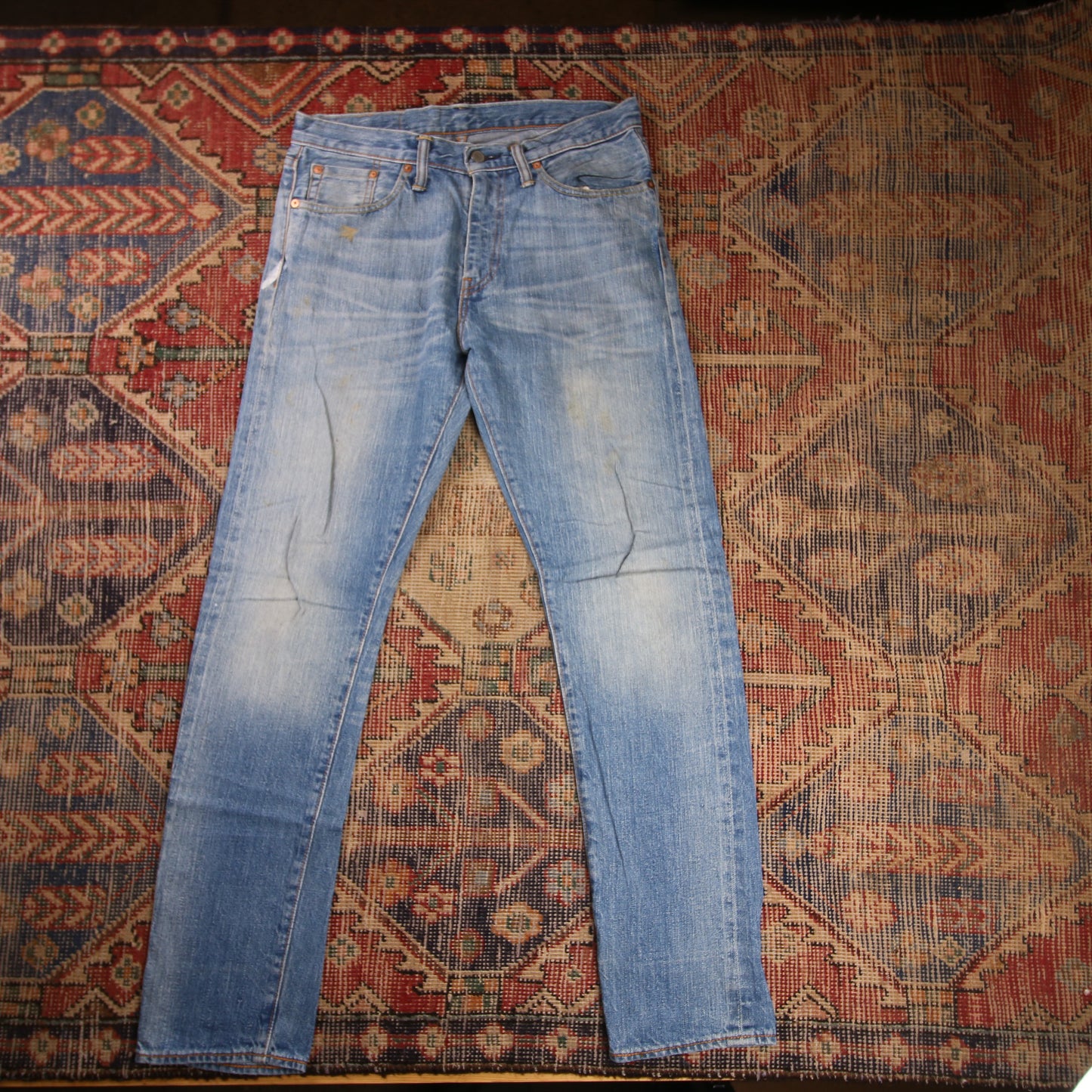 Levi's 508 W32 L31 Tapered Leg Regular Fit Blue Denim Jeans