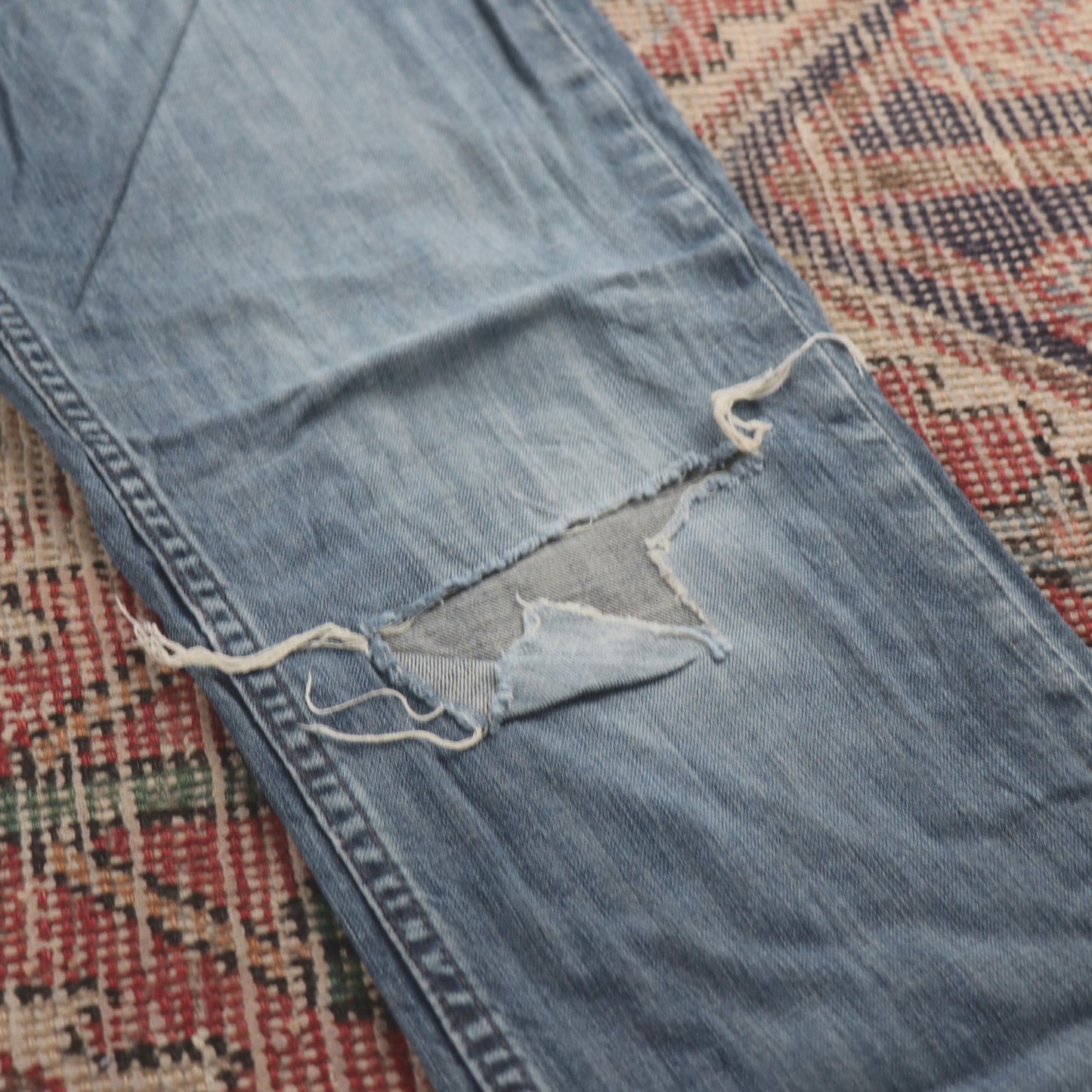Levi's Red Tab W28 L29 Straight Leg Blue Denim Jeans