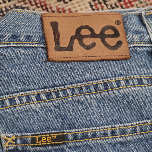 Lee W30 L26 Relaxed Fit Blue Denim Jeans