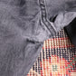 Levi's 514 W40 L31 Straight Leg Black Denim Jeans