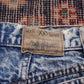 Levi's W28 L28 Tapered Leg Regular Fit Blue Denim Jeans