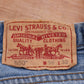 Levi's 550 Red Tab W34 L30 Tapered Leg Relaxed Fit Blue Denim Jeans