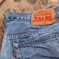 Levi's W36 L28 Tapered Leg Relaxed Fit Blue Denim Jeans