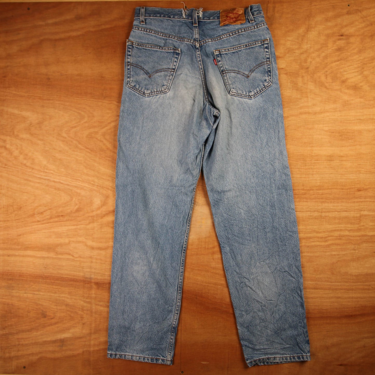 Levi's 501 Red Tab W32 L31 Original Fit Blue Denim Jeans