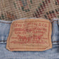 Levi's W28 L24 Capri Blue Denim Jeans