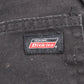 Dickies W34 L28 Straight Leg Black Cotton Blend Trousers