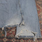 Wrangler W38 L30 Straight Leg Relaxed Fit Blue Denim Jeans