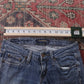 Levi's 711 Red Tab W28 L30 Skinny Blue Denim Jeans