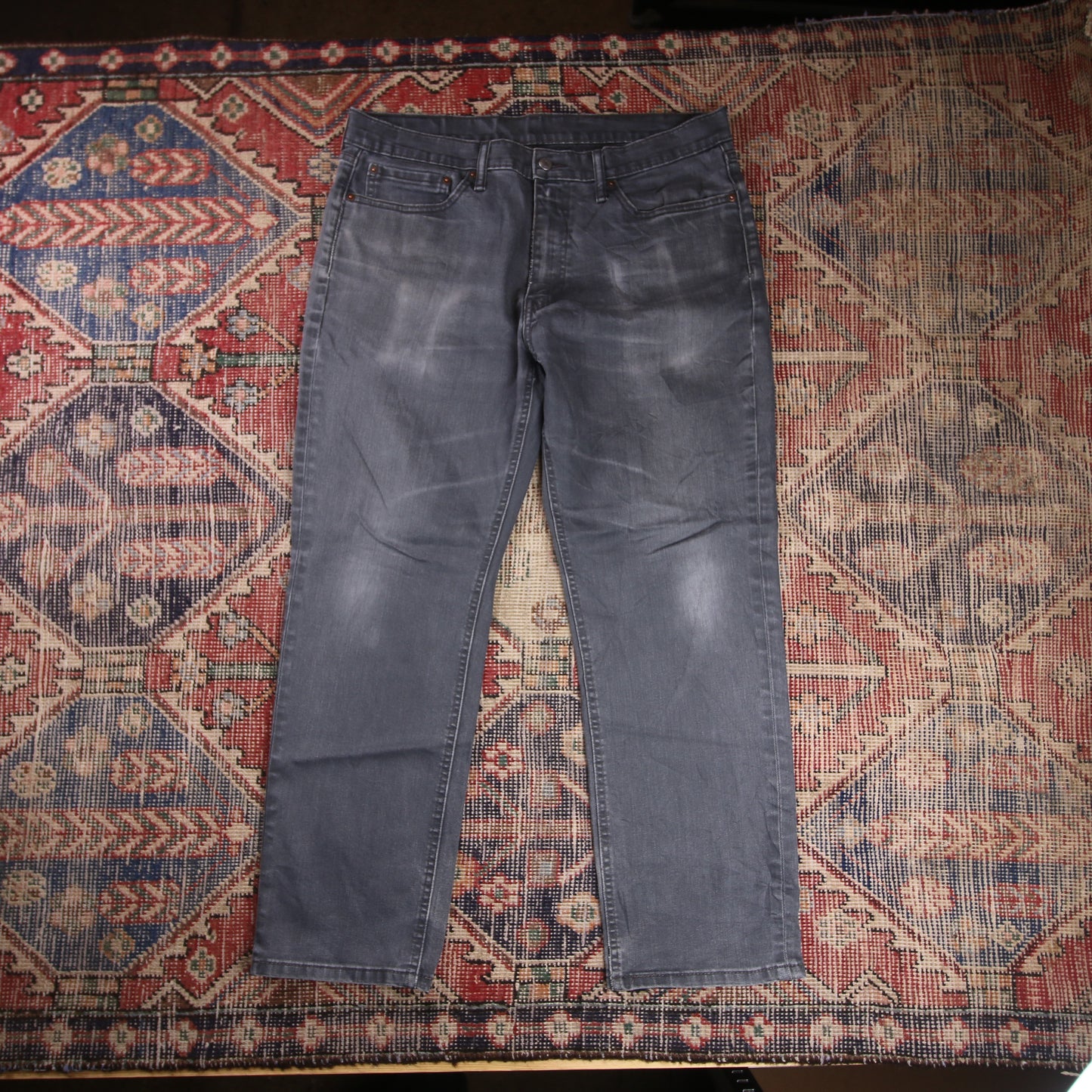 Levi's 541 W38 L28 Tapered Leg Black Denim Jeans