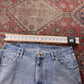 Wrangler W36 L31 Straight Leg Blue Denim Jeans