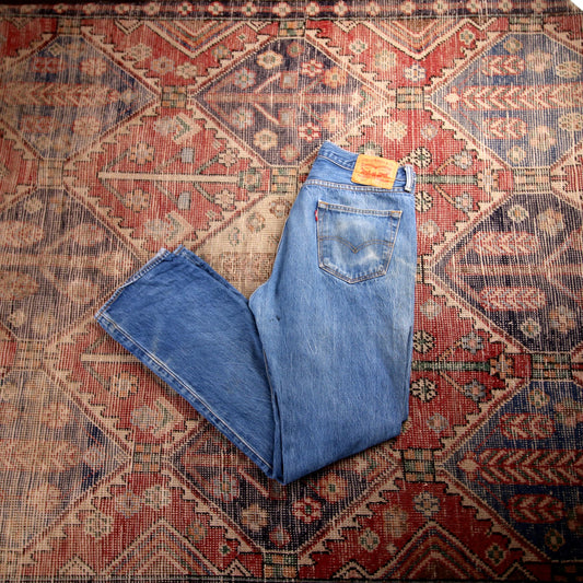 Levi's 501 W32 L32 Original Fit Blue Denim Jeans