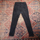 Levi's 721 W26 L27 Skinny Black Denim Jeans