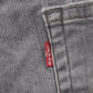 Levi's 514 W34 L30 Straight Leg Grey Denim Jeans