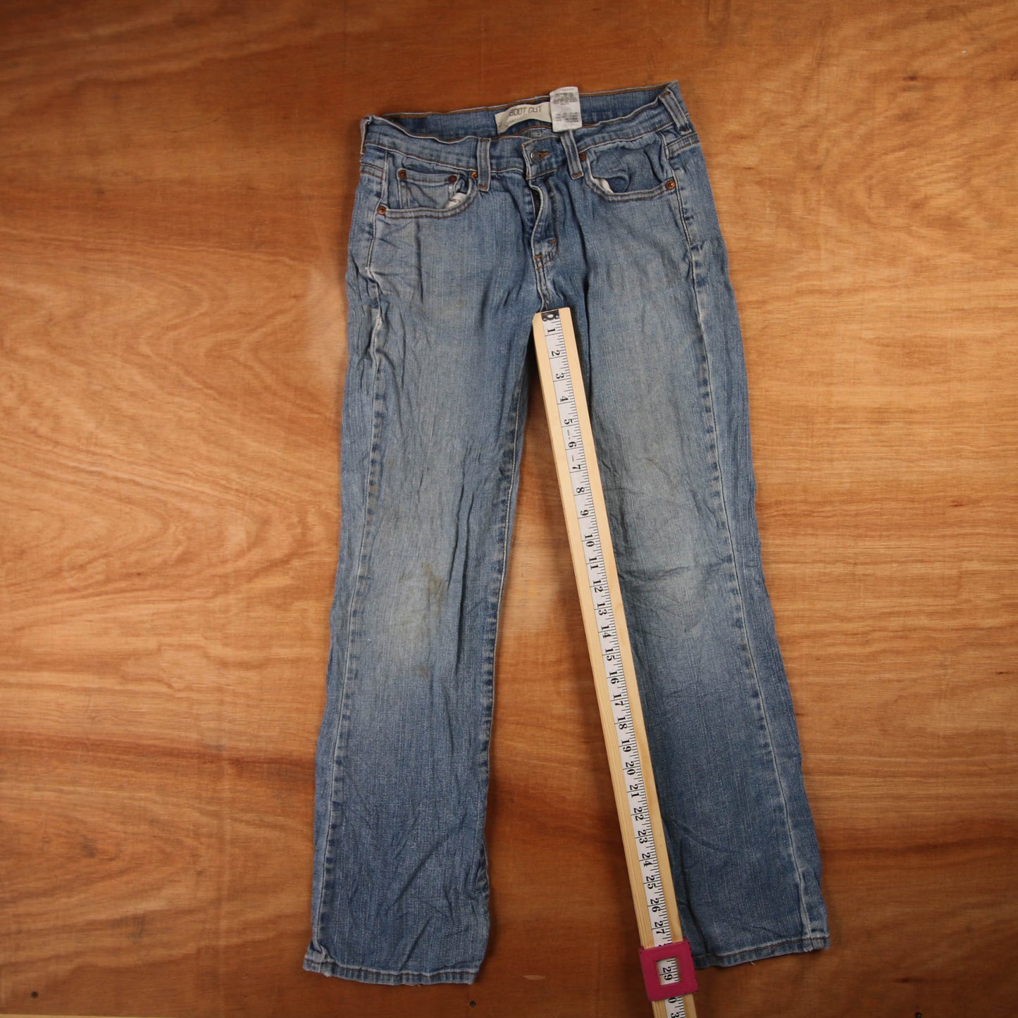 Levi's Red Tab W28 L29 Bootcut Blue Denim Jeans