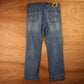 Levi's 505 Red Tab W36 L31 Straight Leg Regular Fit Blue Denim Jeans