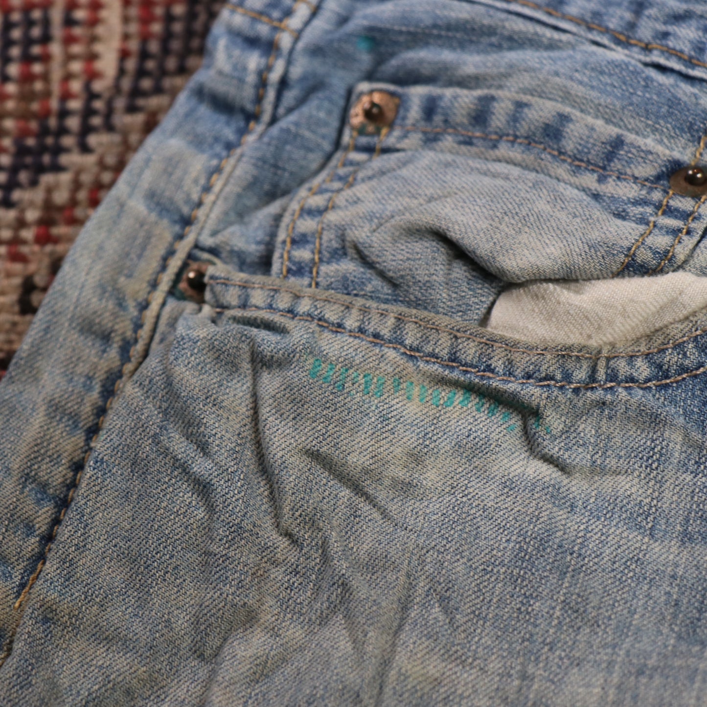 Levi's 559 W30 L30 Straight Leg Relaxed Fit Blue Denim Jeans