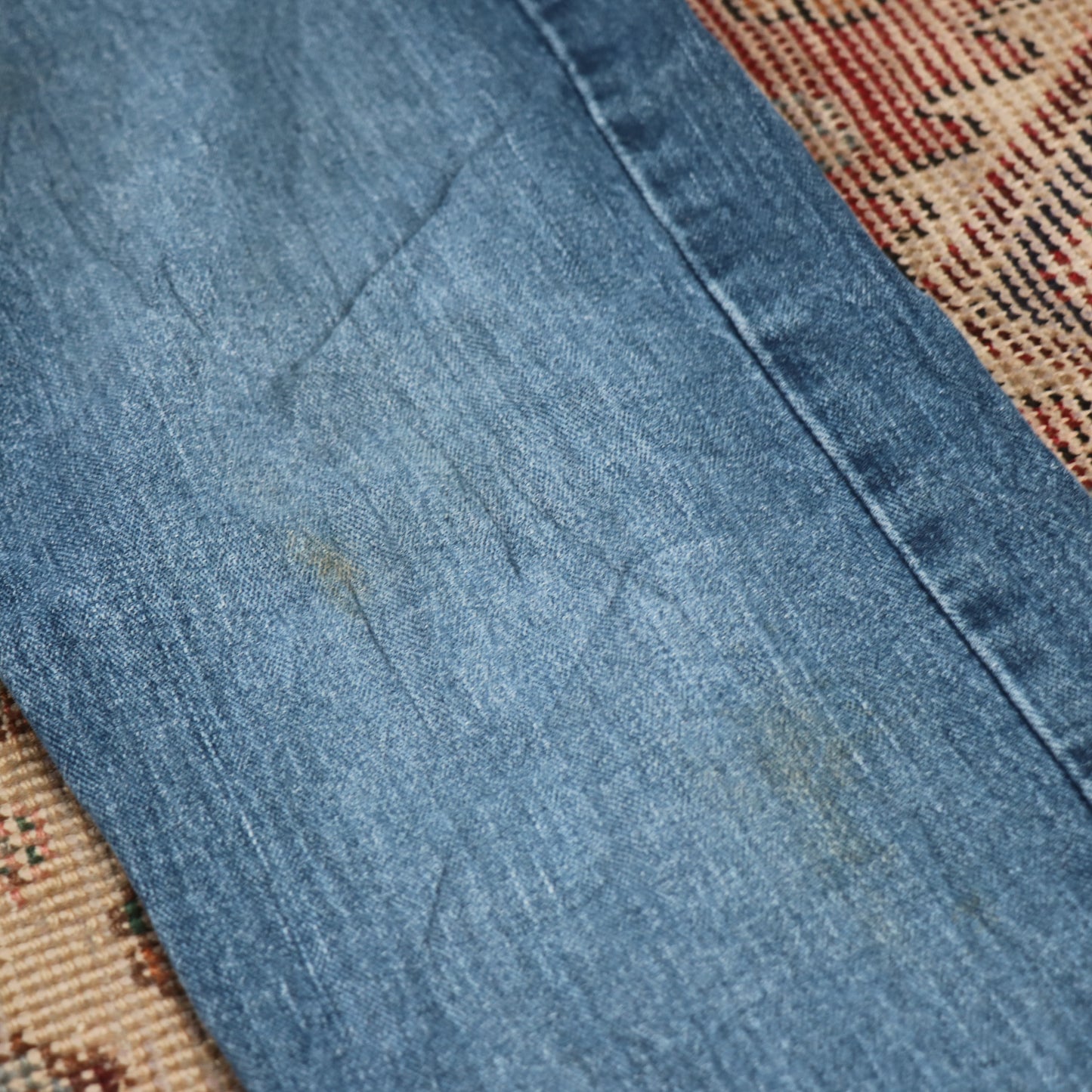 Levi's Signature W34 L31 Straight Leg Relaxed Fit Blue Denim Jeans