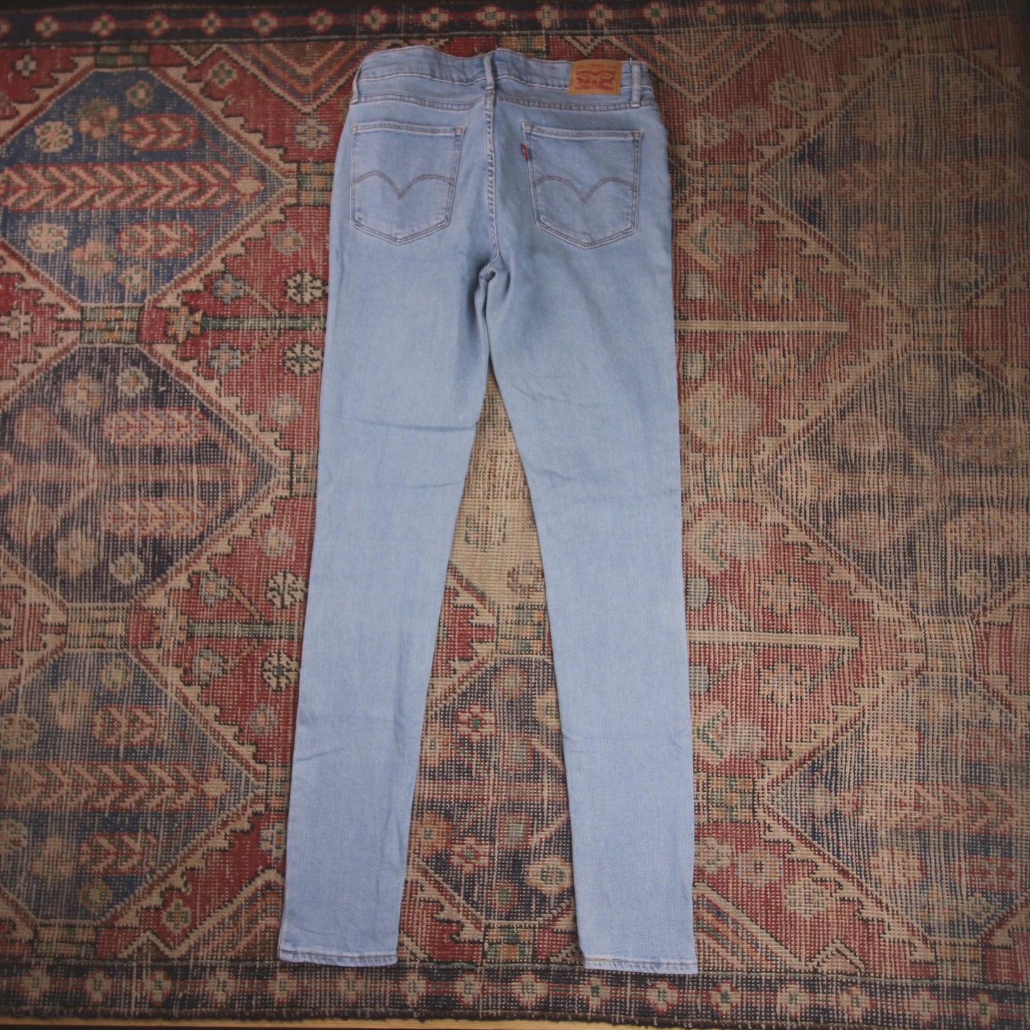 Levi's 711 W30 L31 Skinny Blue Denim Jeans