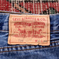 Levi's Orange Tab W38 L34 Straight Leg Classic Ripped Style Blue Denim Jeans