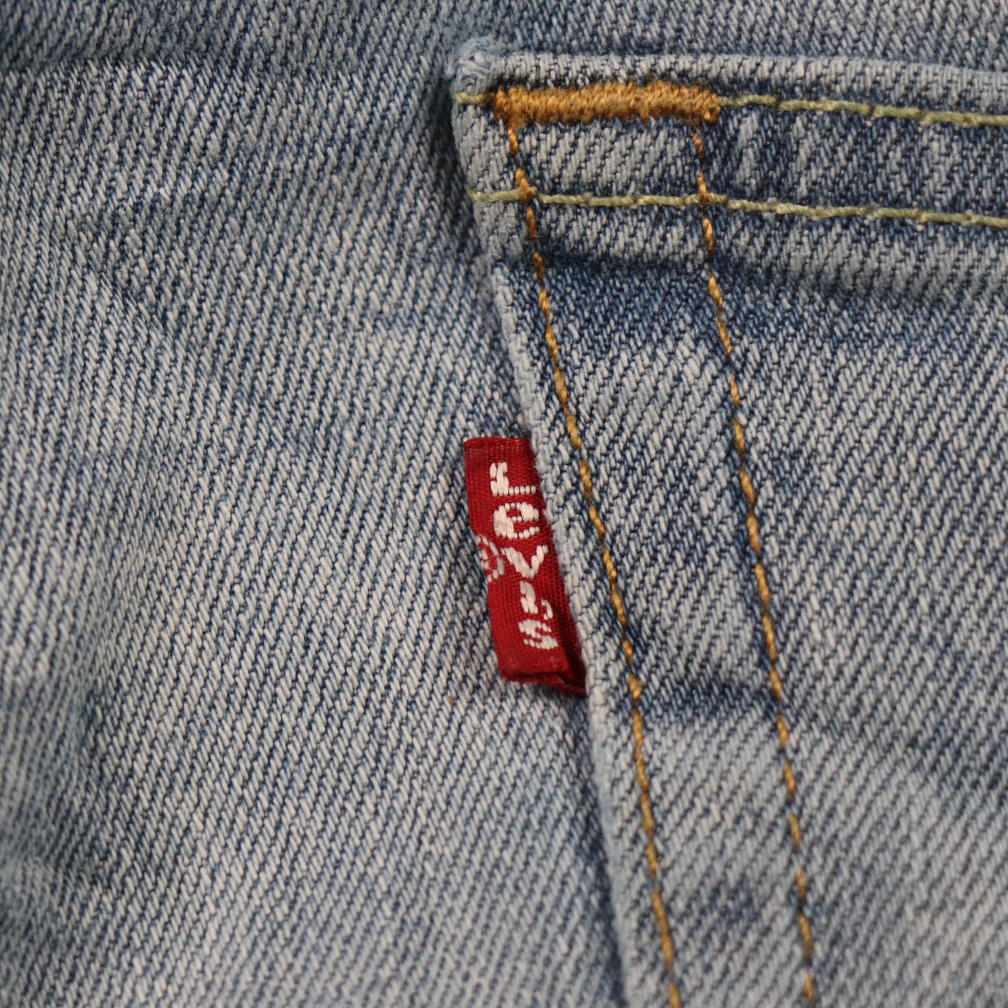 Levi's 514 Red Tab W32 L31 Straight Leg Blue Denim Jeans